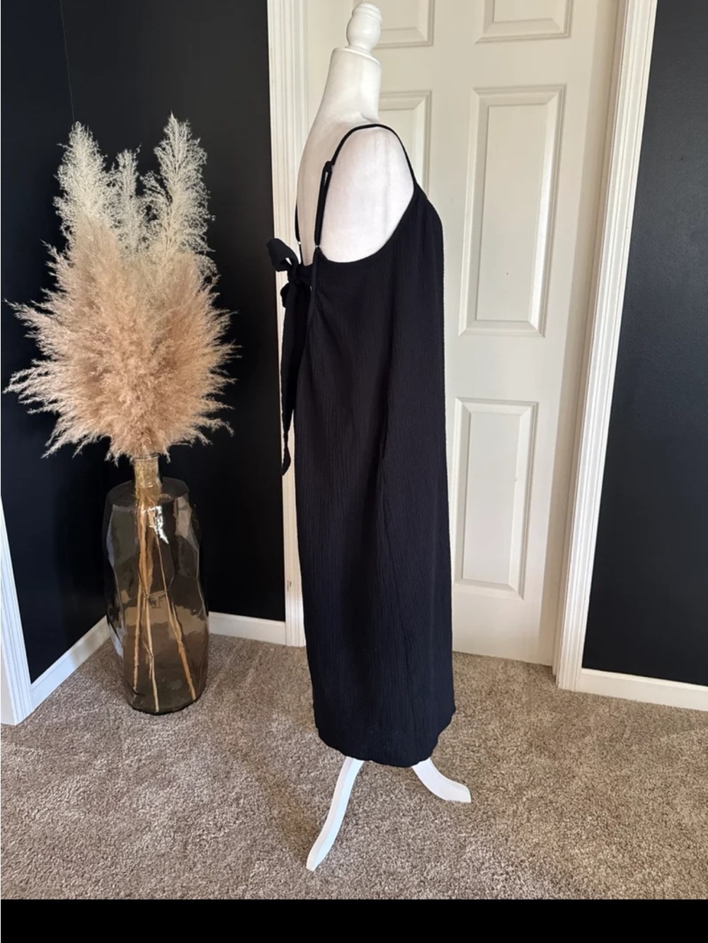 Sol Angeles Joni Maxi Gauze Dress in Black
size XL/XXL - Picture 9 of 12